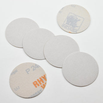 240 Grit Velcro Loop Backed Sanding Disks, 6 Pack