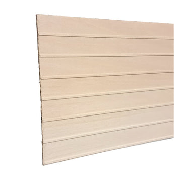 Board & Batten Basswood Planks, 1/4 Spacing