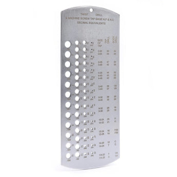 Gauge for Drill Bits and Screws