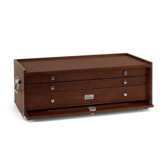 Gerstner International Dark Oak 3 - Drawer Mid - Base