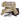 Gerstner Unfinished Wooden Tote Case DIY Kit, Brown Felt