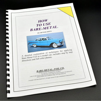 How to Use Bare Metal Foil Instruction Booklet
