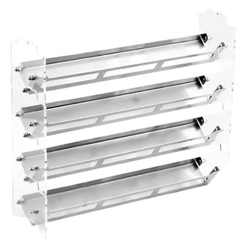 Infini Model Acrylic Wide Type Paint Rack, 4 Stacks