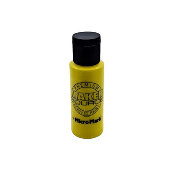 Makersource Acrylic Paint by Micro - Mark, Lemon Yellow, 60ml
