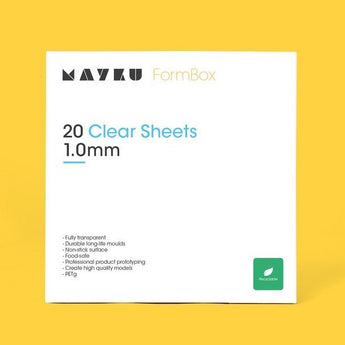 Mayku Clear Sheets 1mm, 20 Sheets