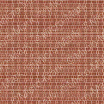 Micro-Mark Aged Factory Brick, HO Scale - 4pk