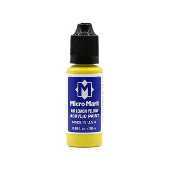 Micro - Mark Air Lemon Yellow Acrylic Paint, 20ml