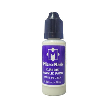 Micro - Mark Clear Coat Paint, 20ml