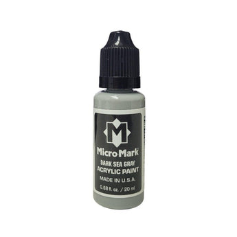 Micro-Mark Dark Sea Gray Paint, 20ml