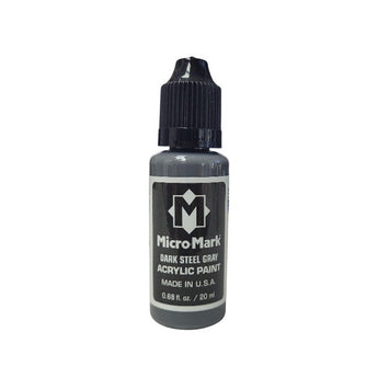 Micro - Mark Dark Steel Gray Paint, 20ml