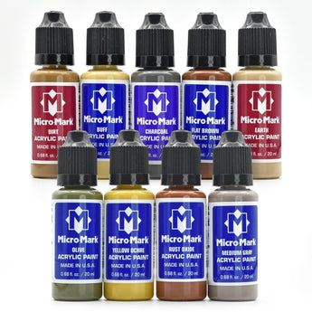 Micro - Mark Earthtones Acrylic Paint Set