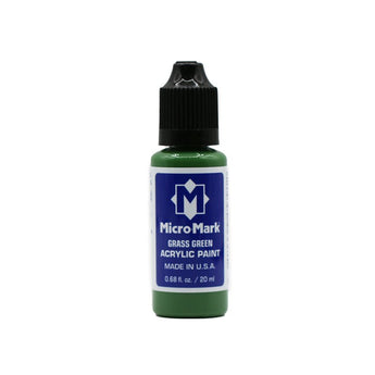 Micro-Mark Grass Green Acrylic Paint, 20ml