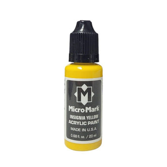 Micro-Mark Insignia Yellow Paint, 20ml