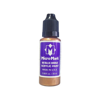 Micro - Mark Metallic Bronze Paint, 20ml