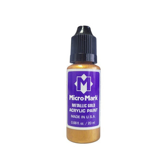 Micro - Mark Metallic Gold Paint, 20ml
