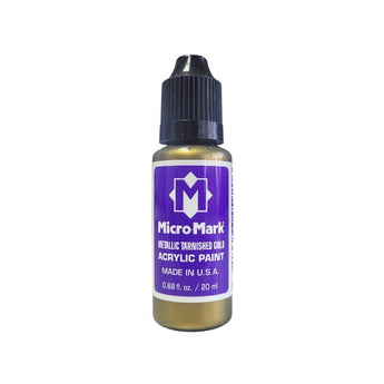 Micro - Mark Metallic Tarnished Gold Paint, 20ml
