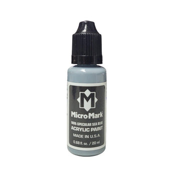 Micro-Mark Non-Specular Sea Blue Paint, 20ml