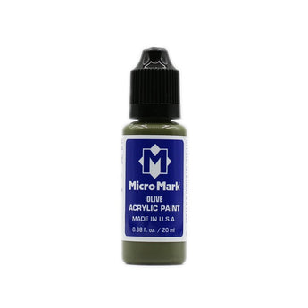 Micro-Mark Olive Acrylic Paint, 20ml