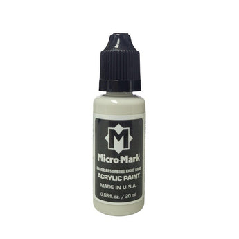 Micro - Mark Radar absorbing Light Gray Paint, 20ml