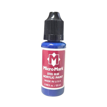 Micro - Mark Steel Blue Paint, 20ml