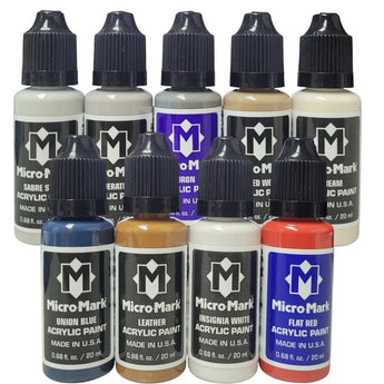 Revolution-Civil War Acrylic Paint Set, 9pc