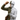 A detailed military figurine of a soldier in an olive green uniform and helmet with a light gray overcoat, holding binoculars, set against a plain white background.