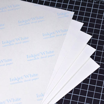 Micro-Mark White Decal Paper for Ink Jet Printers, 25pk