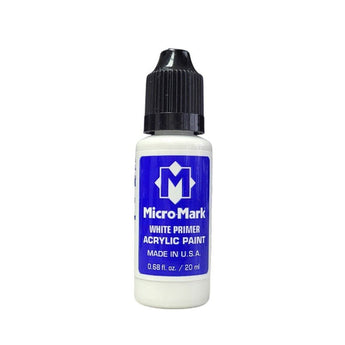 Micro - Mark White Primer Acrylic Paint, 20ml