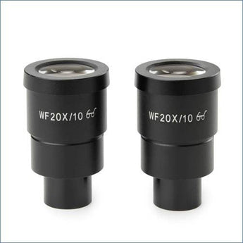 Pair of HWF 20x/10 mm eyepieces for StereoBlue