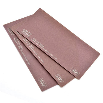 Premium Elastic Sanding Film By Infini Model, 800 Grit, Pkg. of 6