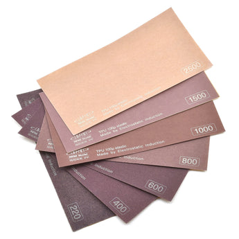 Premium Elastic Sanding Film Set By Infini Model, 220 to 2500 Grit