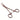 Surgical Hemostat, Curved Tip, Titanium Plated