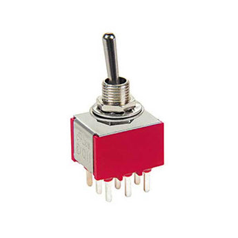 Toggle Switch (3-Pole, Double Throw)