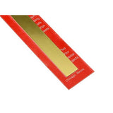 .016 x 1/2 Brass Strips,  15 Pieces