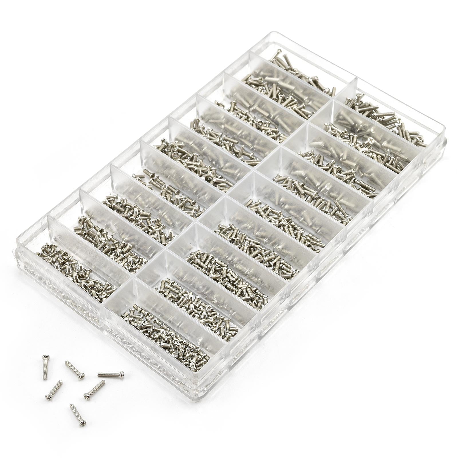 1,000-piece Metric Micro Screw Set, Phillips – Micro-Mark