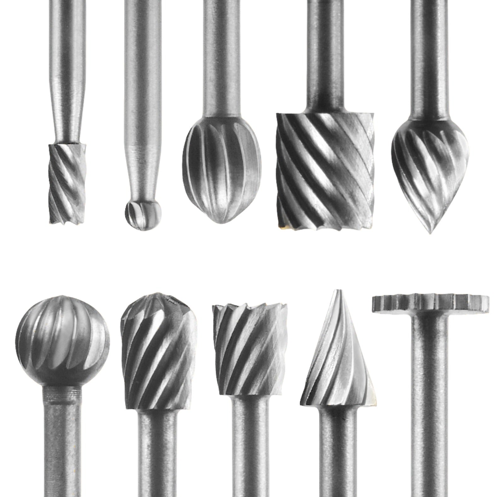 Gyros® 10-piece High Speed Steel Cutter Set (1/8 Inch Shank) – Micro-Mark