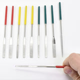 10 - piece Tapered Diamond Needle File Set