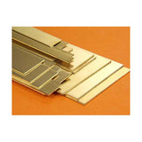 1/32 Inch x 12 Inch Brass Strip Assortment (18 Pieces)