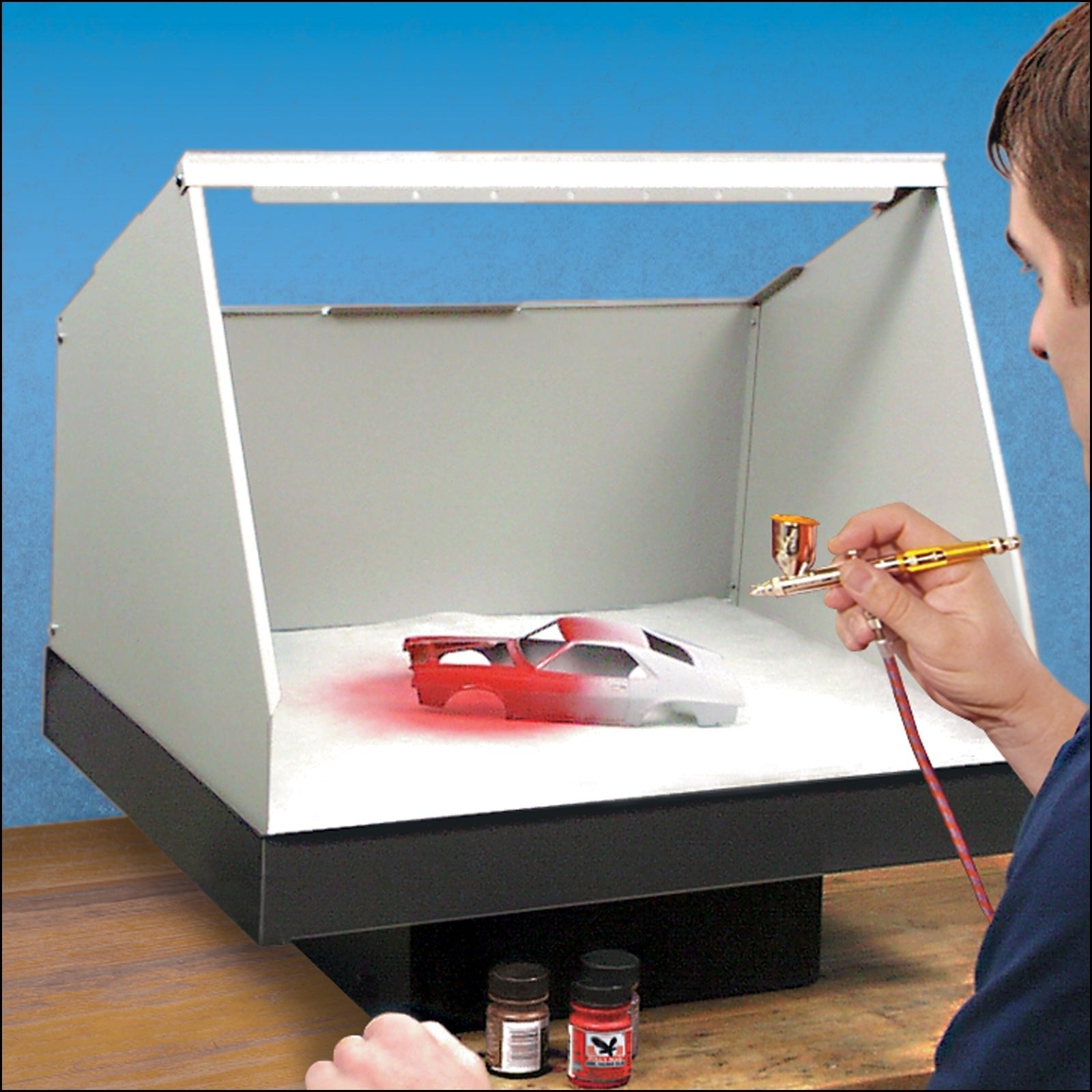 15 Inch x 20 Inch Standard Spray Paint Booth - Micro - Mark Airbrush Accessories