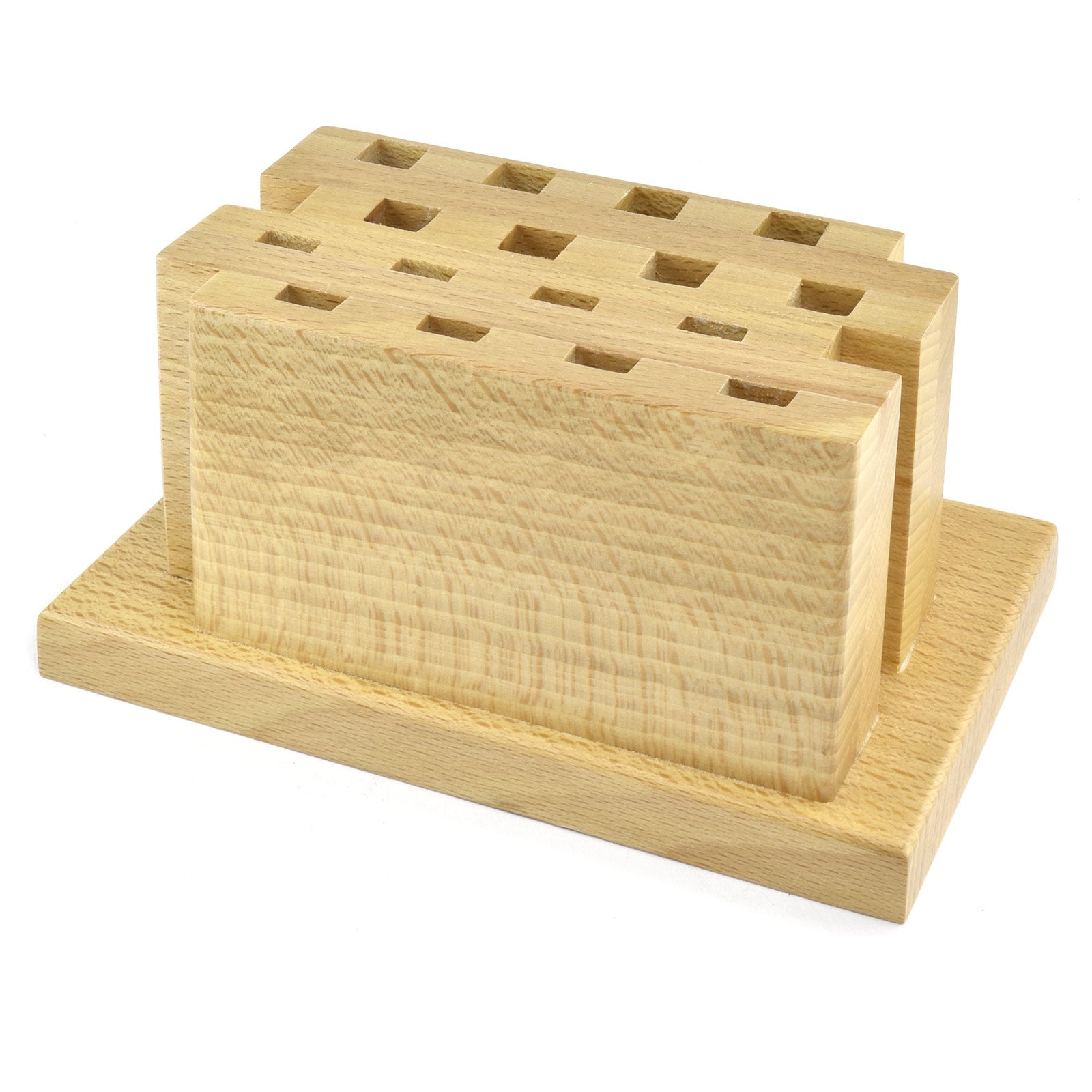 16 - Slot Wooden Tool Organizer - Micro - Mark Organizers