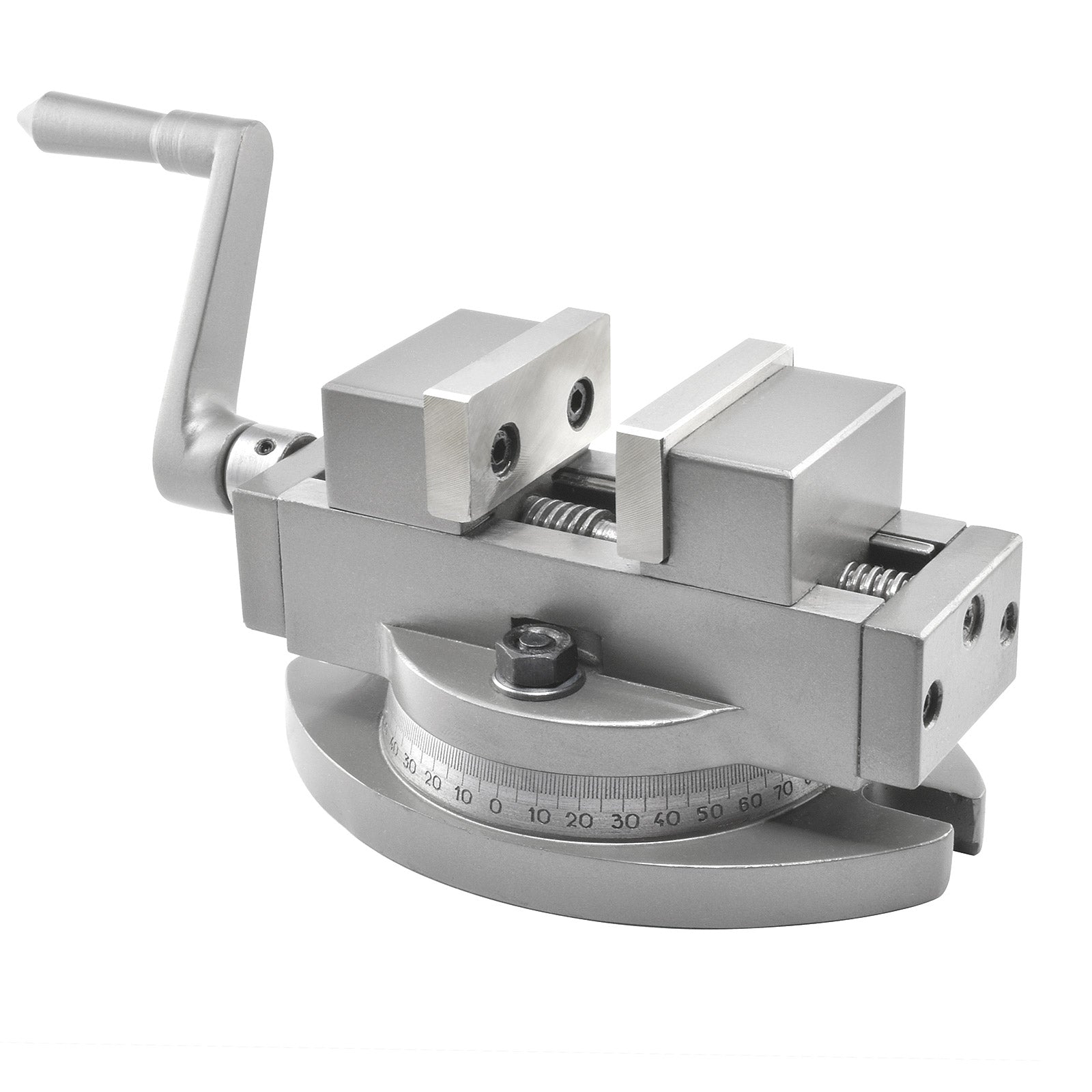 ACTOOLS 4"x5" Vertical Milling Slide With 2" Self-Centering Vise – For Manual Lathe