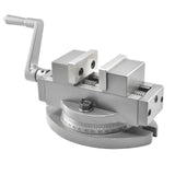 2" Self-Centering Machinist's Vise with Swivel Base