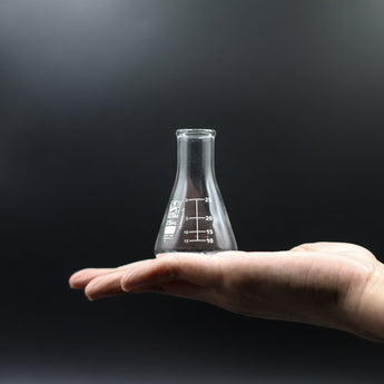 25mL Erlenmeyer Flask, Globe Glass, Narrow Mouth