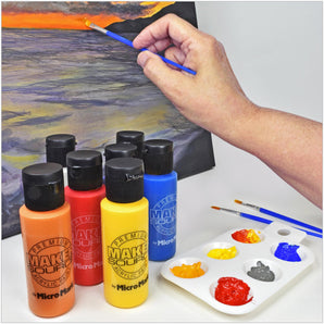 Maker Source by Micro-Mark 24 Colors Basic Paint Set