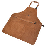 3-Pocket Suede Leather Carver's Apron