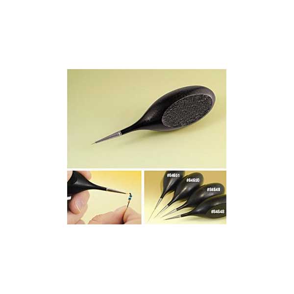30/0 #3 Micro - Miniature Paint Brush - Micro - Mark Paint Brushes