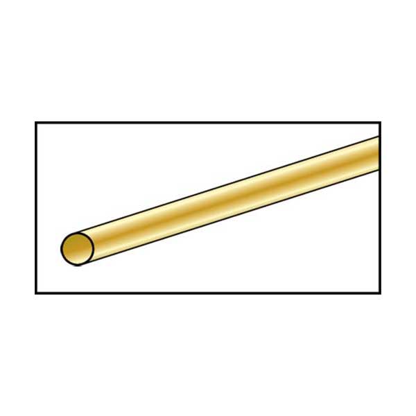 3/16 Brass Tube, 12 Pieces