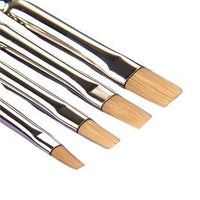 4 - Piece Golden Eagle Flat Paint Brush Set