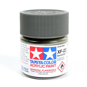 Acrylic XF-22 RLM Gray - 23ml Bottle