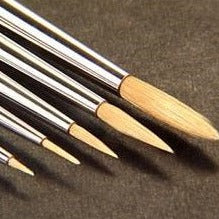 5 - Piece Golden Eagle Paint Brush Set (Rounds) - Micro - Mark Craft Measuring & Marking Tools